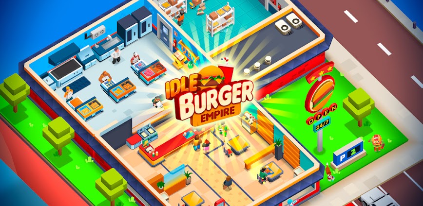 Idle Burger Empire Tycoon—Game