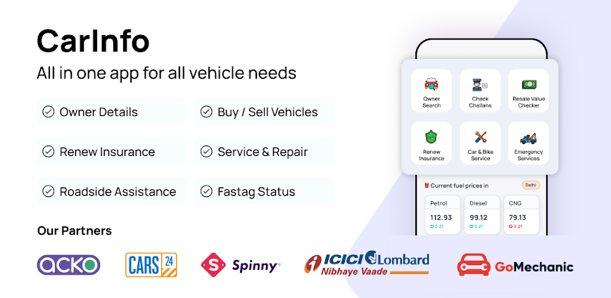 CarInfo – RTO Vehicle Info App