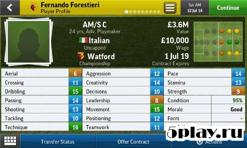 Football Manager Handheld 2015