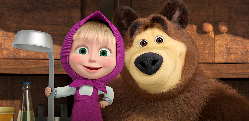 Masha and the Bear Cooking 3D